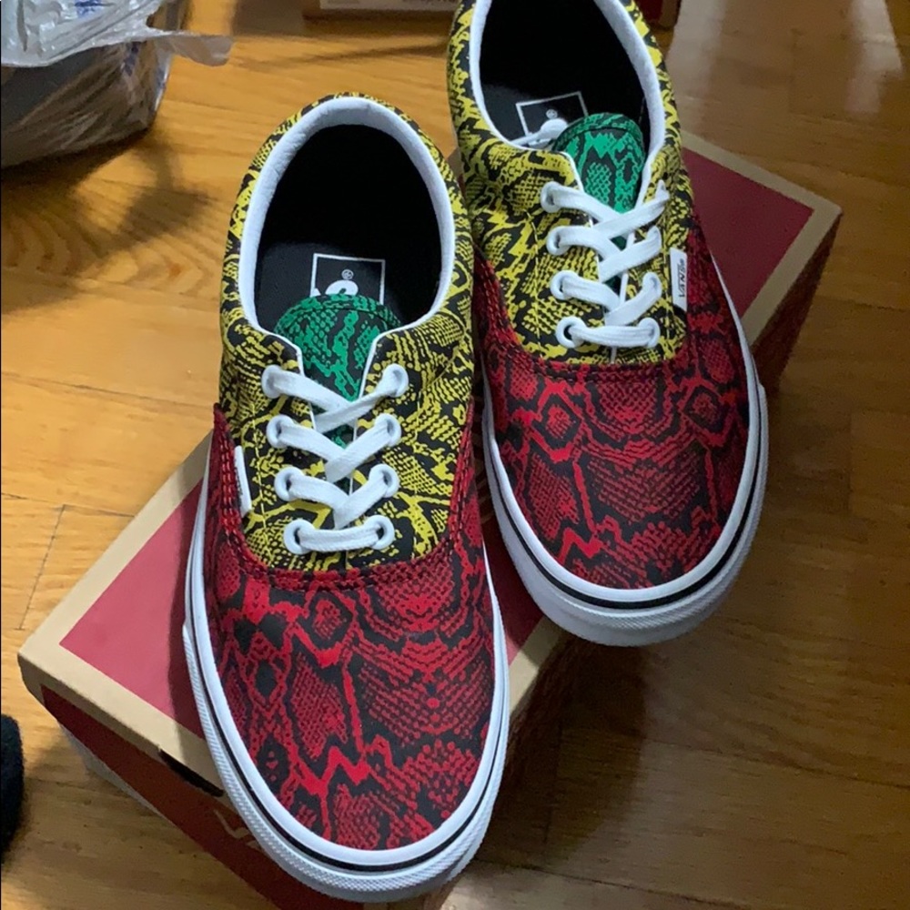 multicolor snake print eras